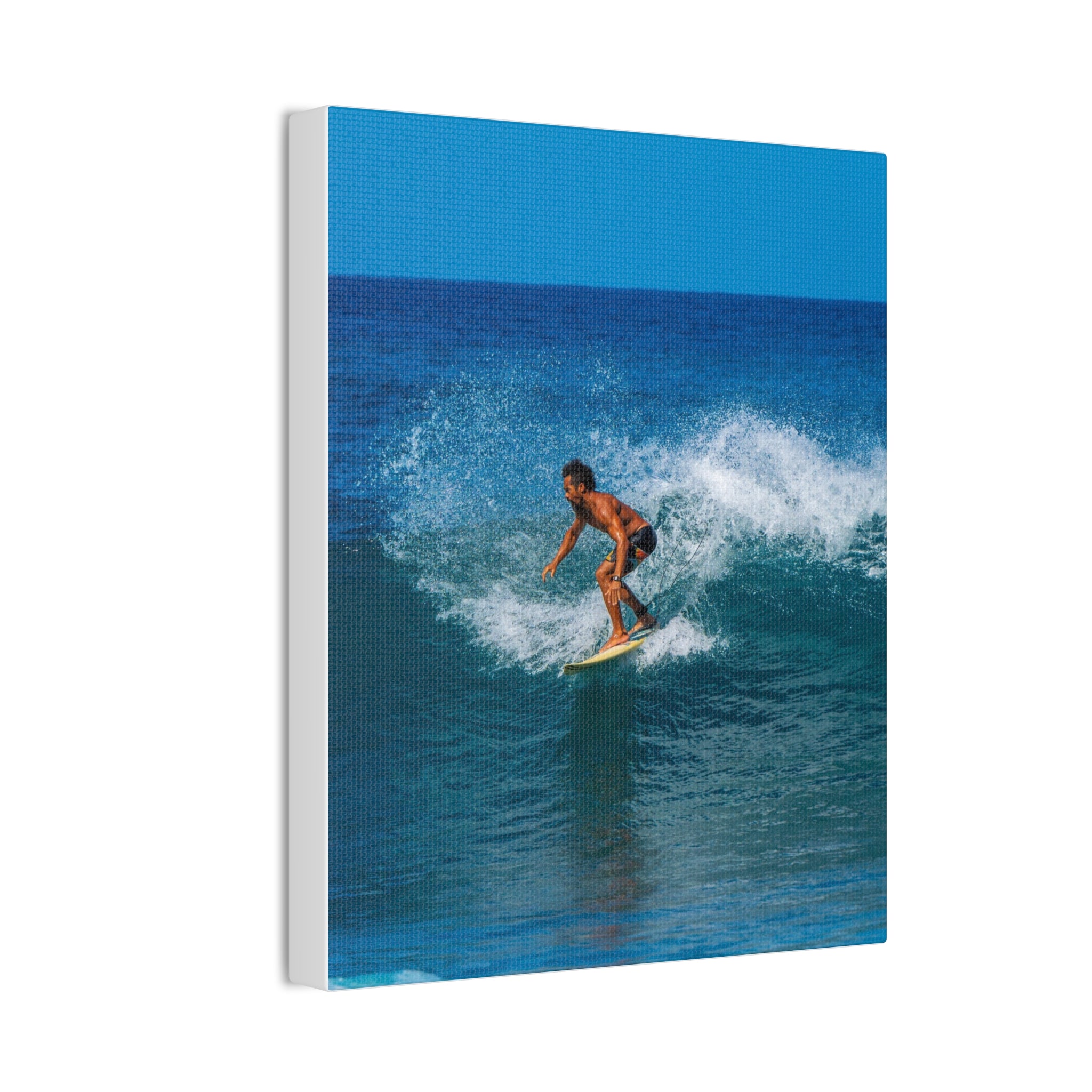 Rincon Surfer - Canvas Print