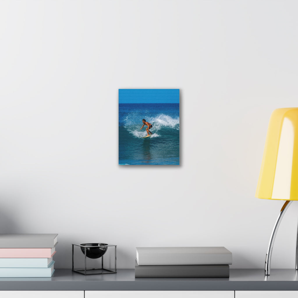 Rincon Surfer - Canvas Print