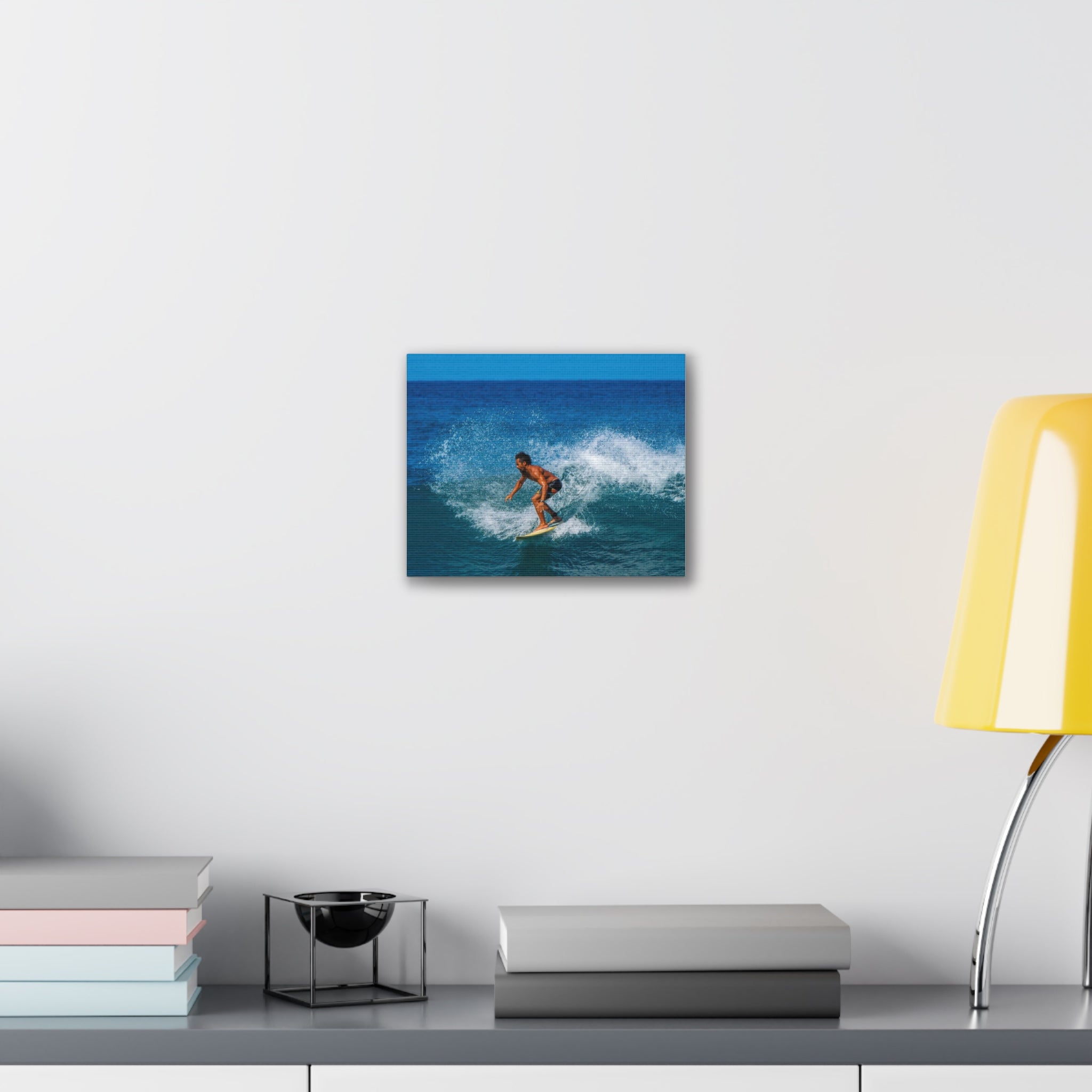 Rincon Surfer - Canvas Print