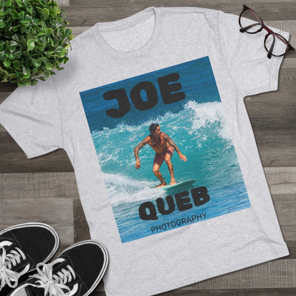 Surf Photography Tee — "Joe Queb" Vintage Wave Graphic Tee