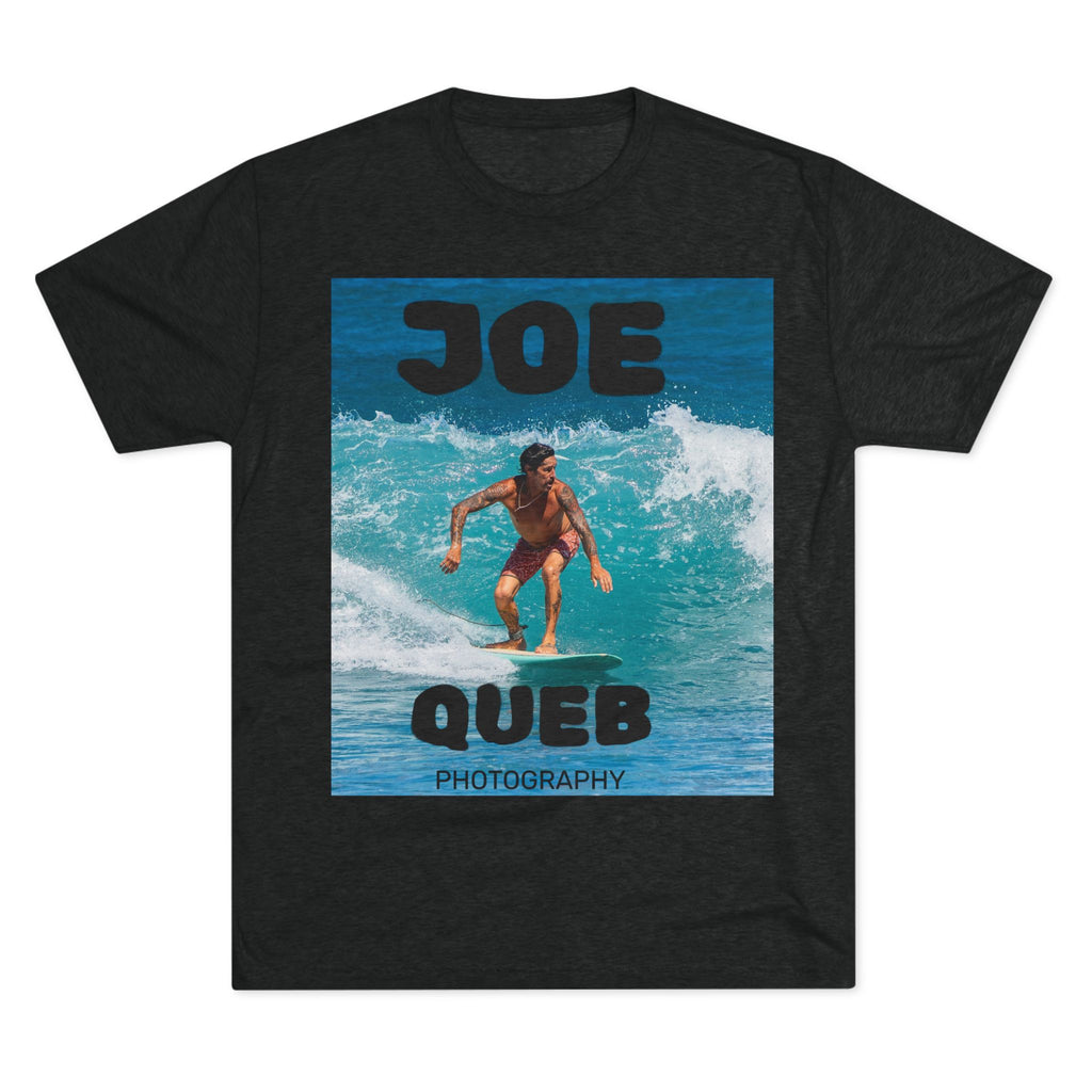 Surf Photography Tee — "Joe Queb" Vintage Wave Graphic Tee