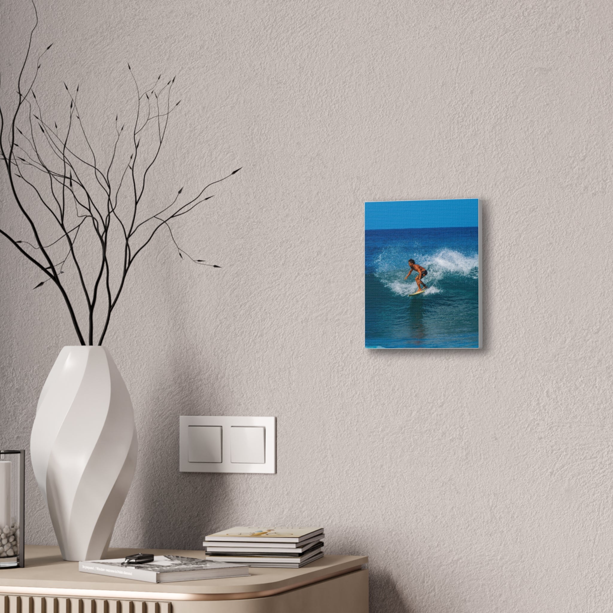 Rincon Surfer - Canvas Print