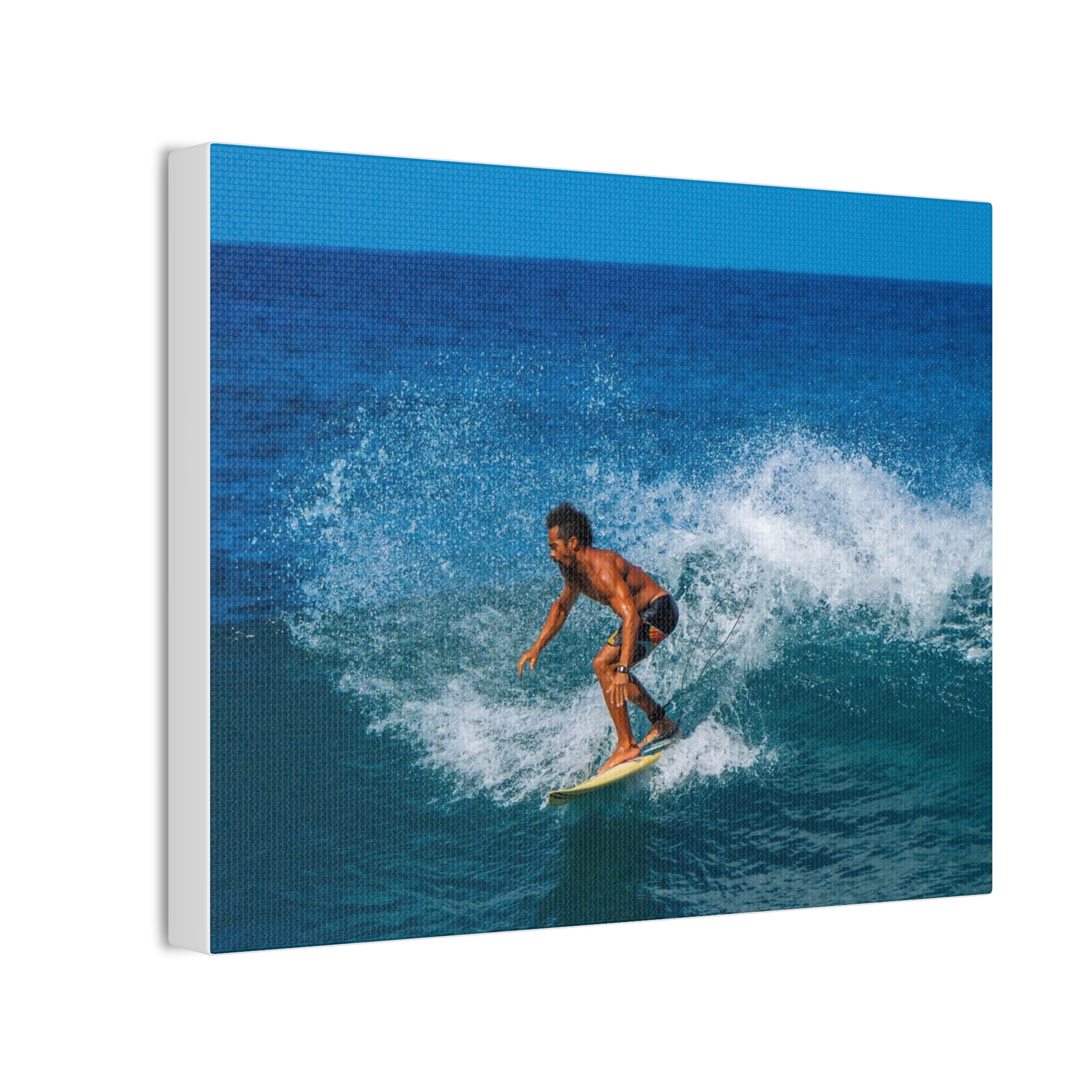 Rincon Surfer - Canvas Print