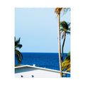 Ocean Park - Rolled Palm Tree Seascape Wall Art