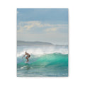 Surfing Canvas Wall Art — Matte Stretched Ocean Wave Print