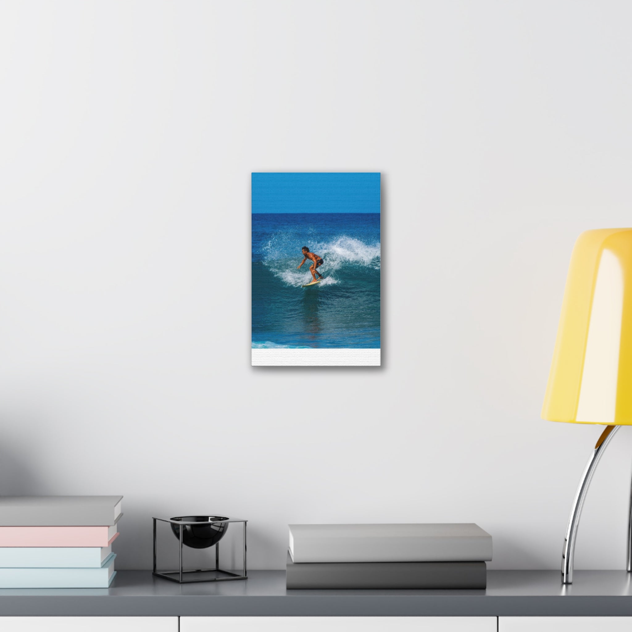 Rincon Surfer - Canvas Print